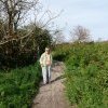 Margaret Slowgrove on childhood bush tracks, Yarra Bay